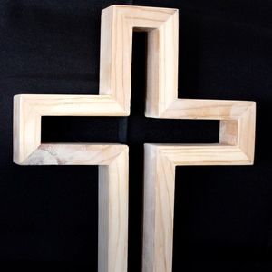 Wooden Cross - Hand-Crafted